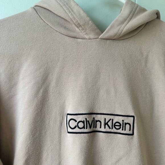 Calvin Klein Beige Hoodie - Picture 2 of 6